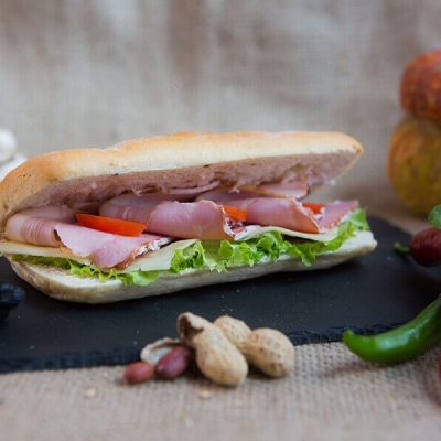 Ciabatta cu bacon