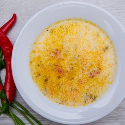 Ciorba de Pui a la Grec